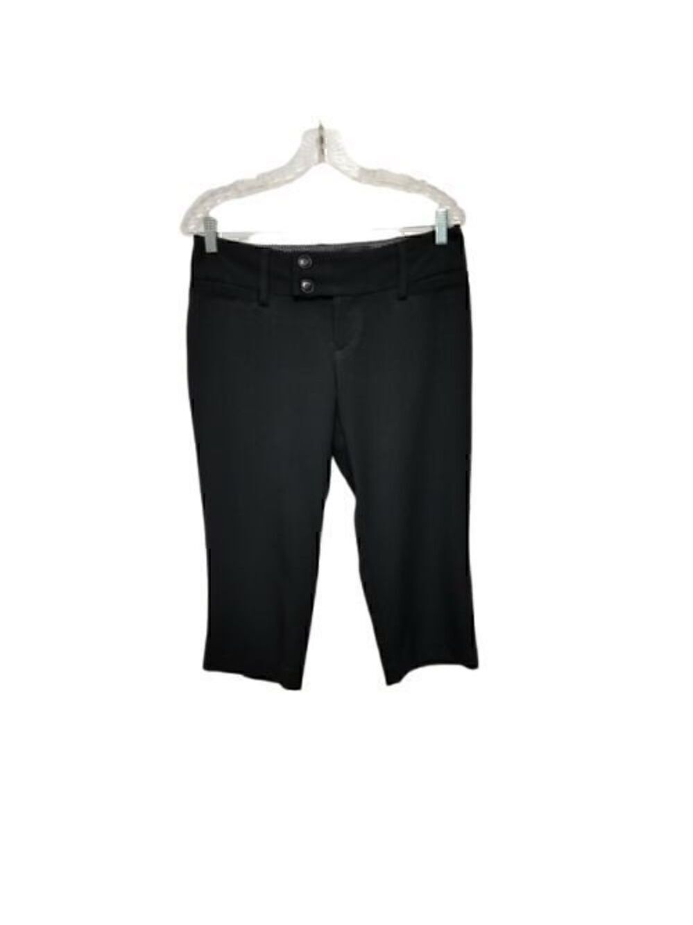Women's Maurice Casual/Business  Cropped Black Dress Pants Size 3/4